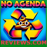credit to ComicStripBlogger, NoAgenda podcast episode 1620 recycled poop